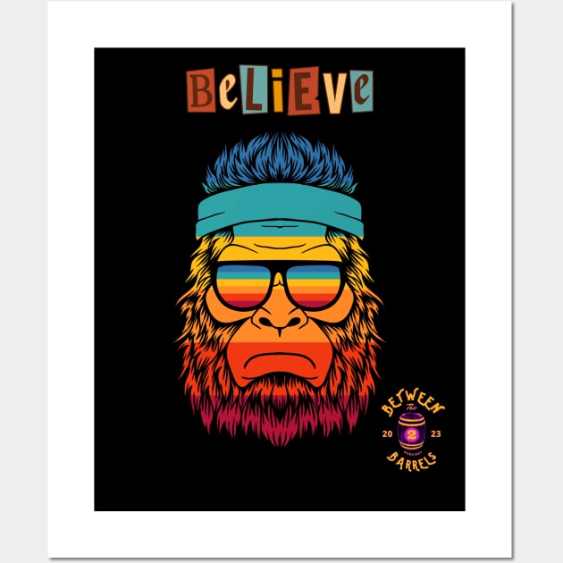 Believe (Sasquatch) Wall Art by Studio 66 Shop